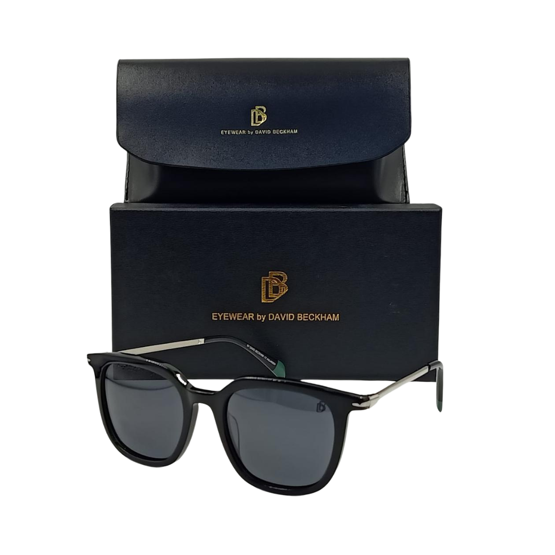 Lunettes De Soleil David Beckham DB 1112/S - B4L  Noir/Silver