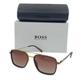 Lunettes de soleil BOSS B1312S Métal Doré/Marron
