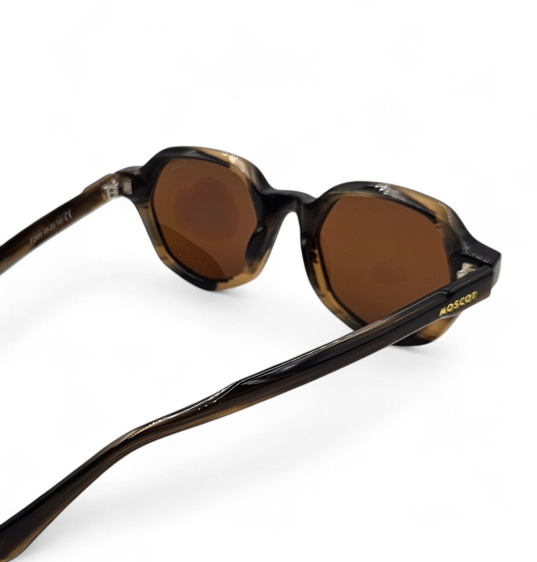 Lunettes de soleil MOSCOT F2689 Marron havne/Marron