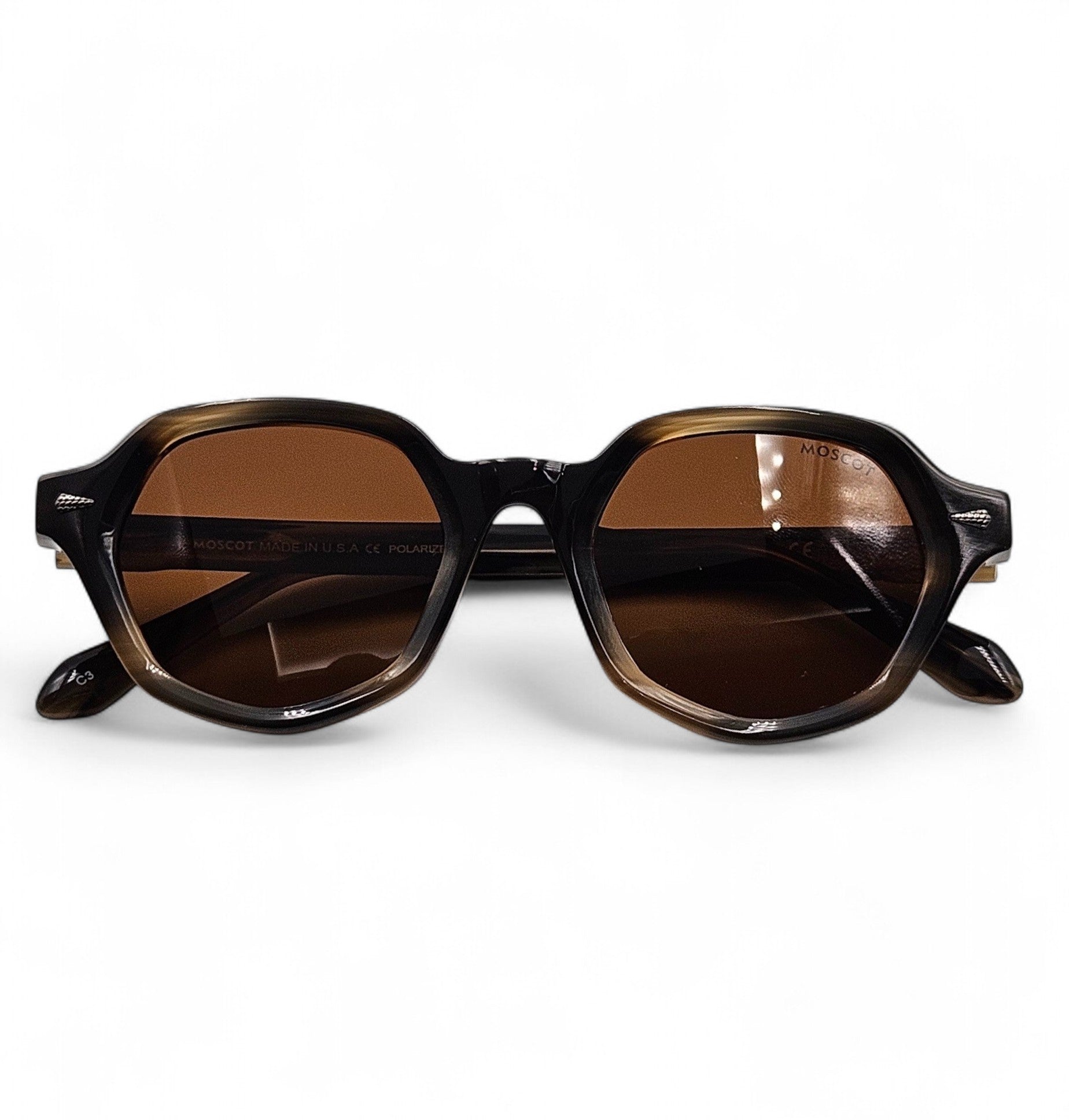 Lunettes de soleil MOSCOT F2689 Marron havne/Marron