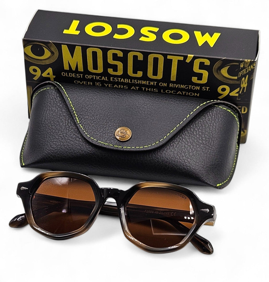 Lunettes de soleil MOSCOT F2689 Marron havne/Marron