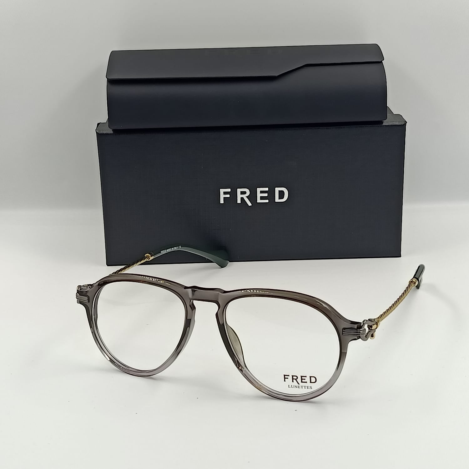 Lunettes de Vue unisex: FRED FR6081 Gris