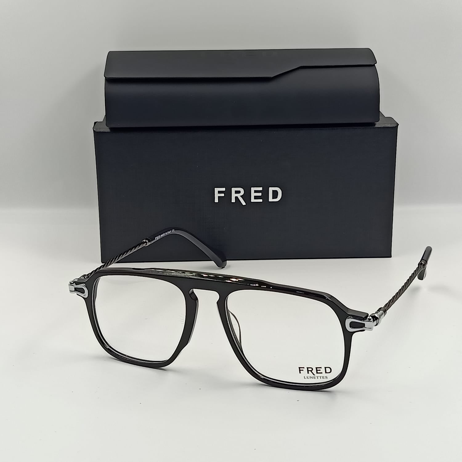 Lunettes de Vue unisex: FRED FR6085 Noir