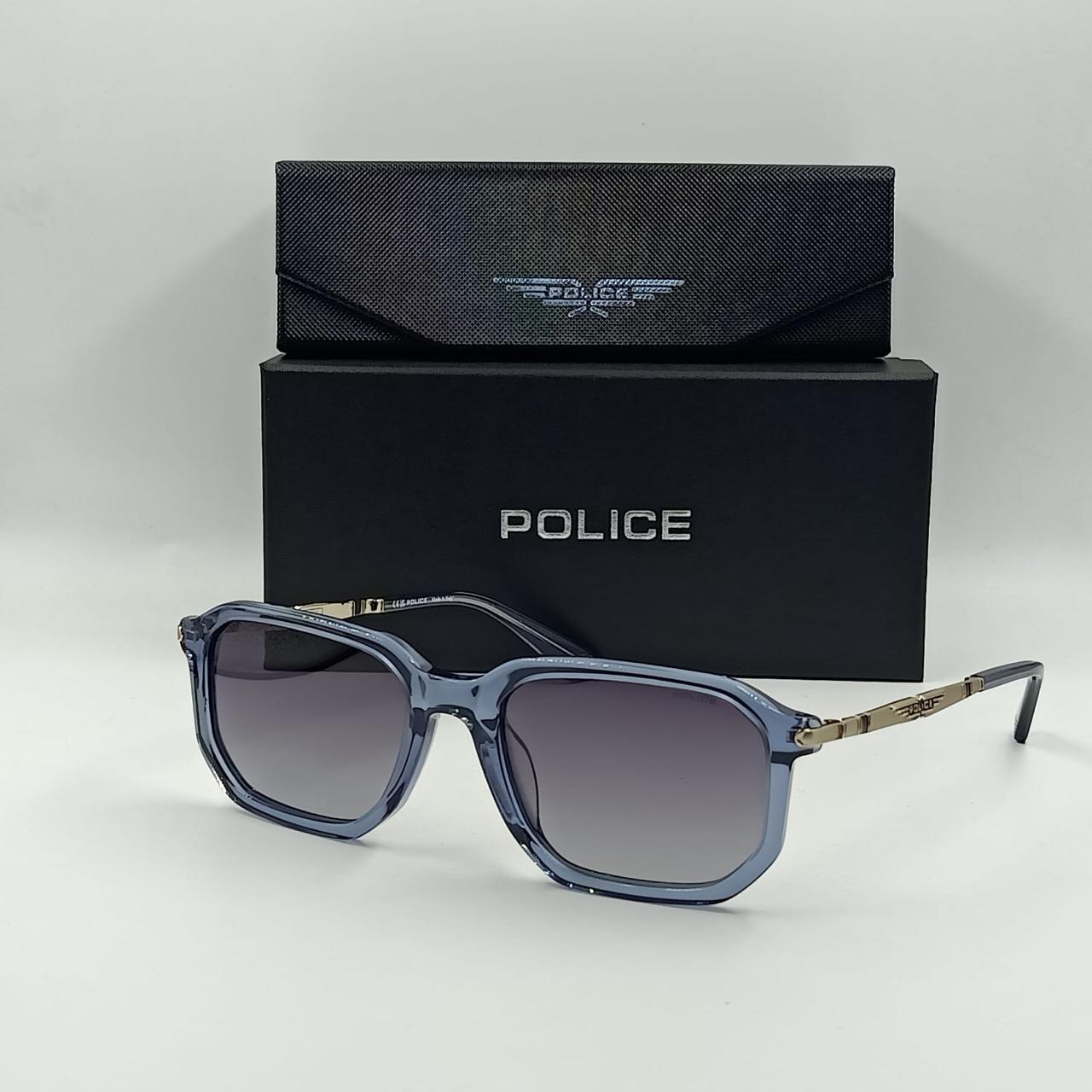 Lunettes de soleil POLICE  PL900 Noir Dég/Bleu