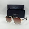 Lunettes de soleil POLICE  PL990 Marron