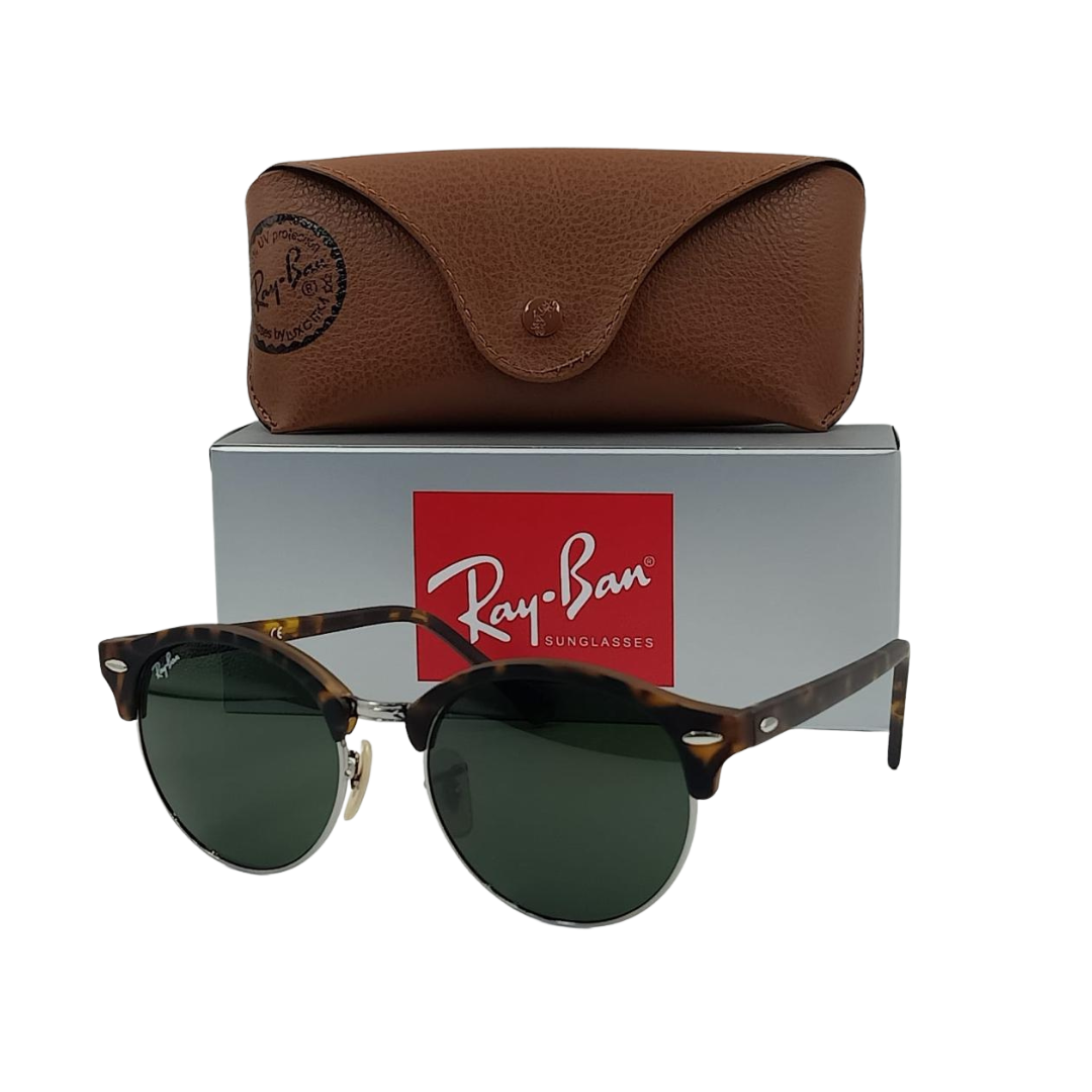 Lunettes de soleil unisex: RAY-BAN RB 4246 Marron havane/silver