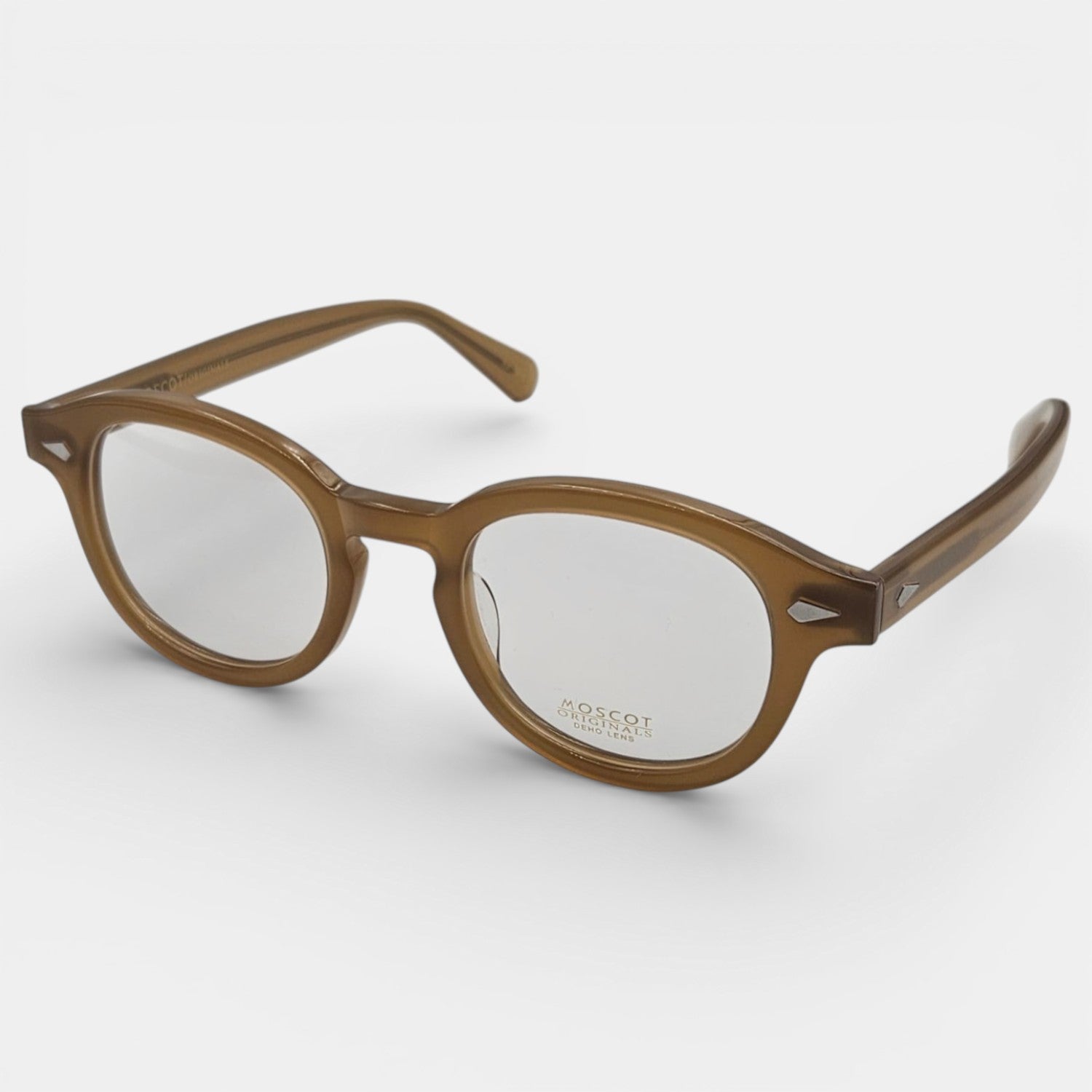 Lunettes de Vue unisex MOSCOT Marron caramel