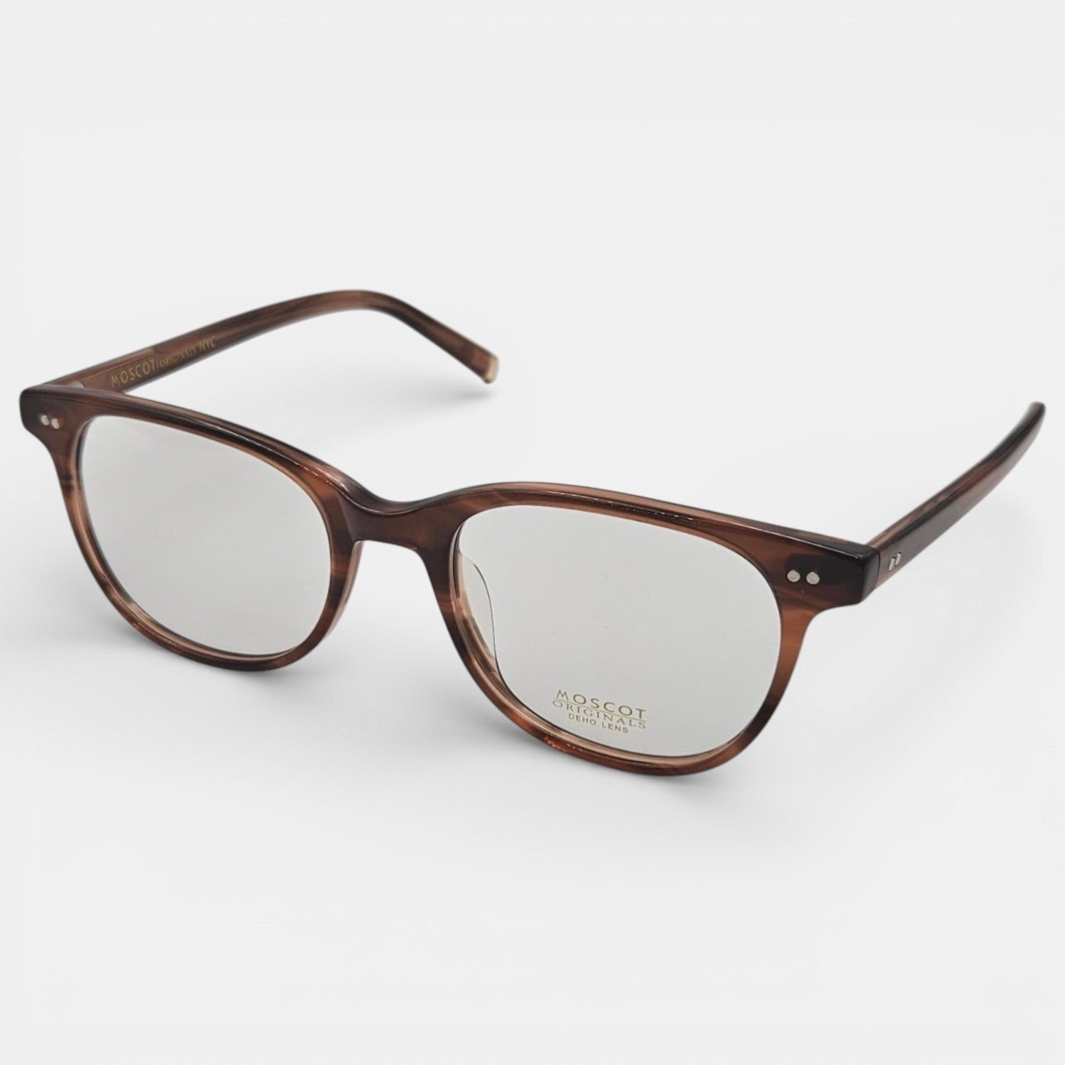 Lunettes de Vue unisex MOSCOT Marron Miel