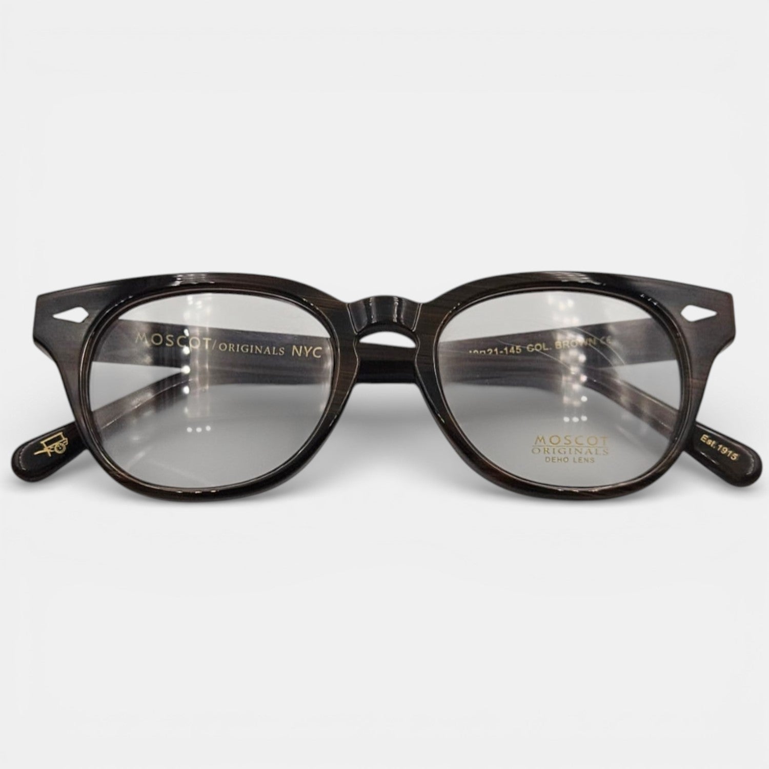 Lunettes de Vue unisex MOSCOT Marron foncé