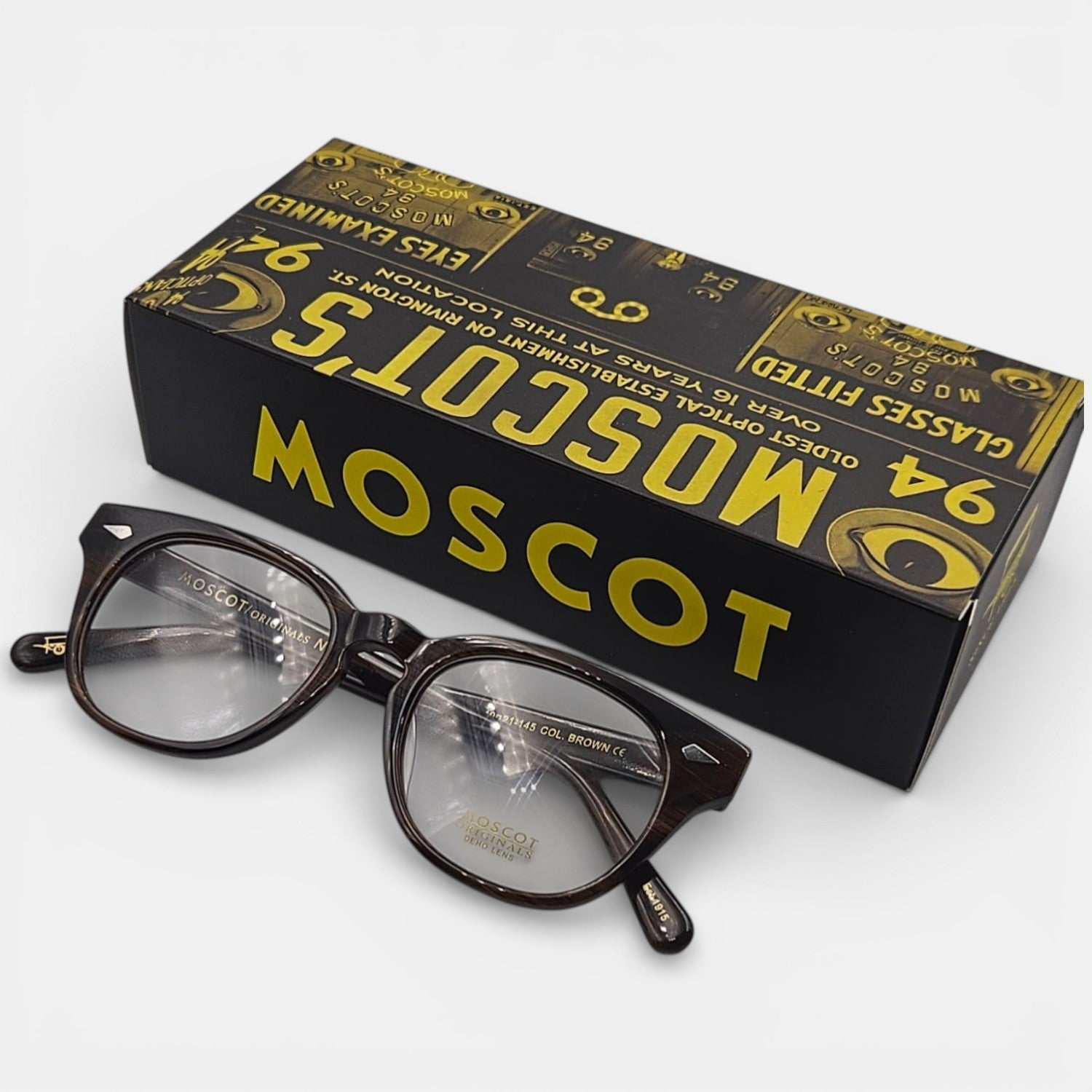 Lunettes de Vue unisex MOSCOT Marron foncé