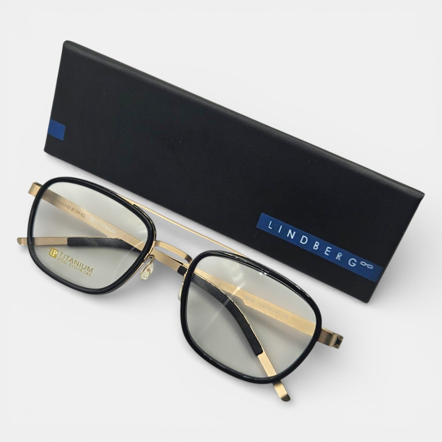 Lunettes de Vue unisex LINDBERG Noir