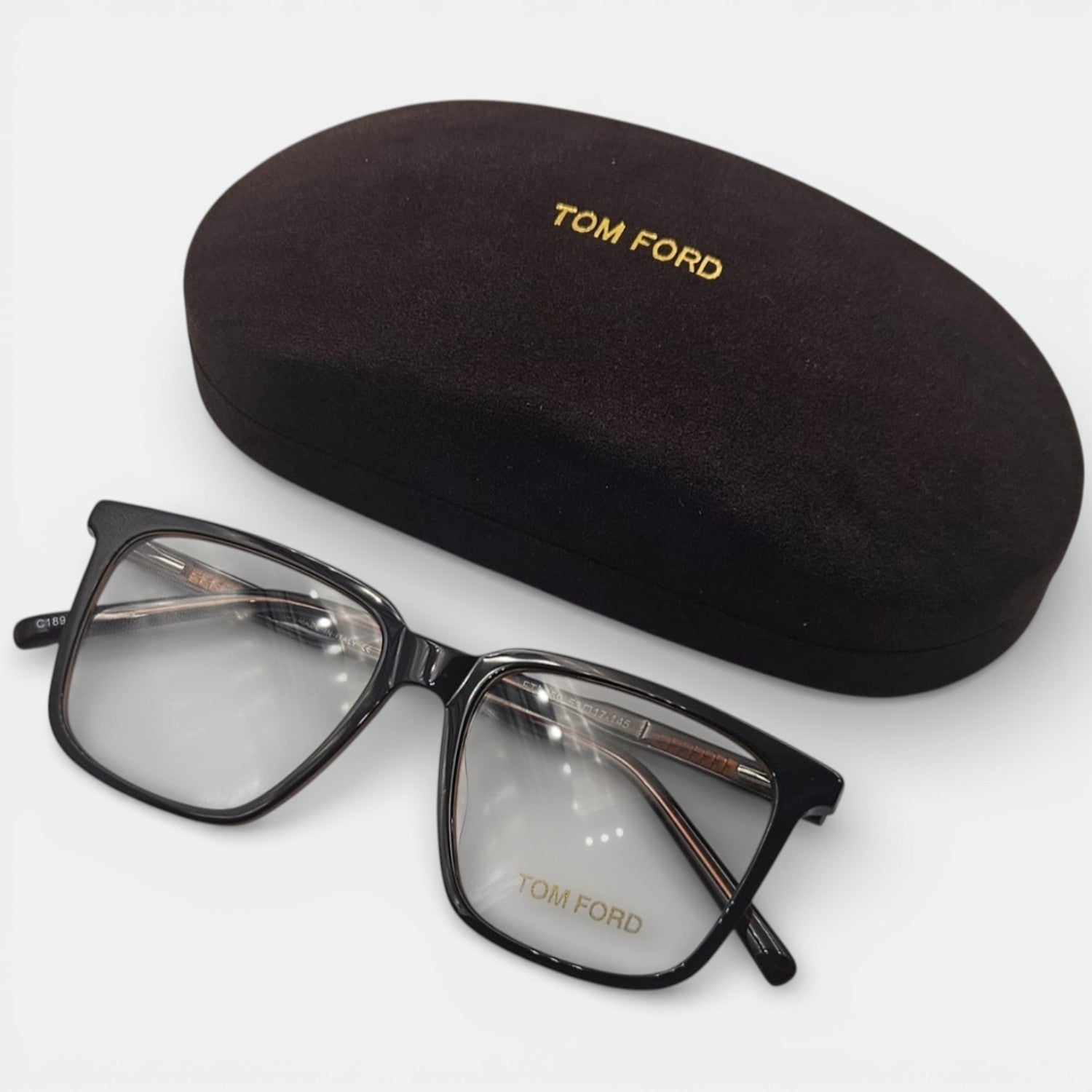 Lunettes de Vue unisex TOM FORD Marron foncé