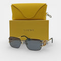 Lunettes de soleil Femme : LOEWE  LW9085 Noir