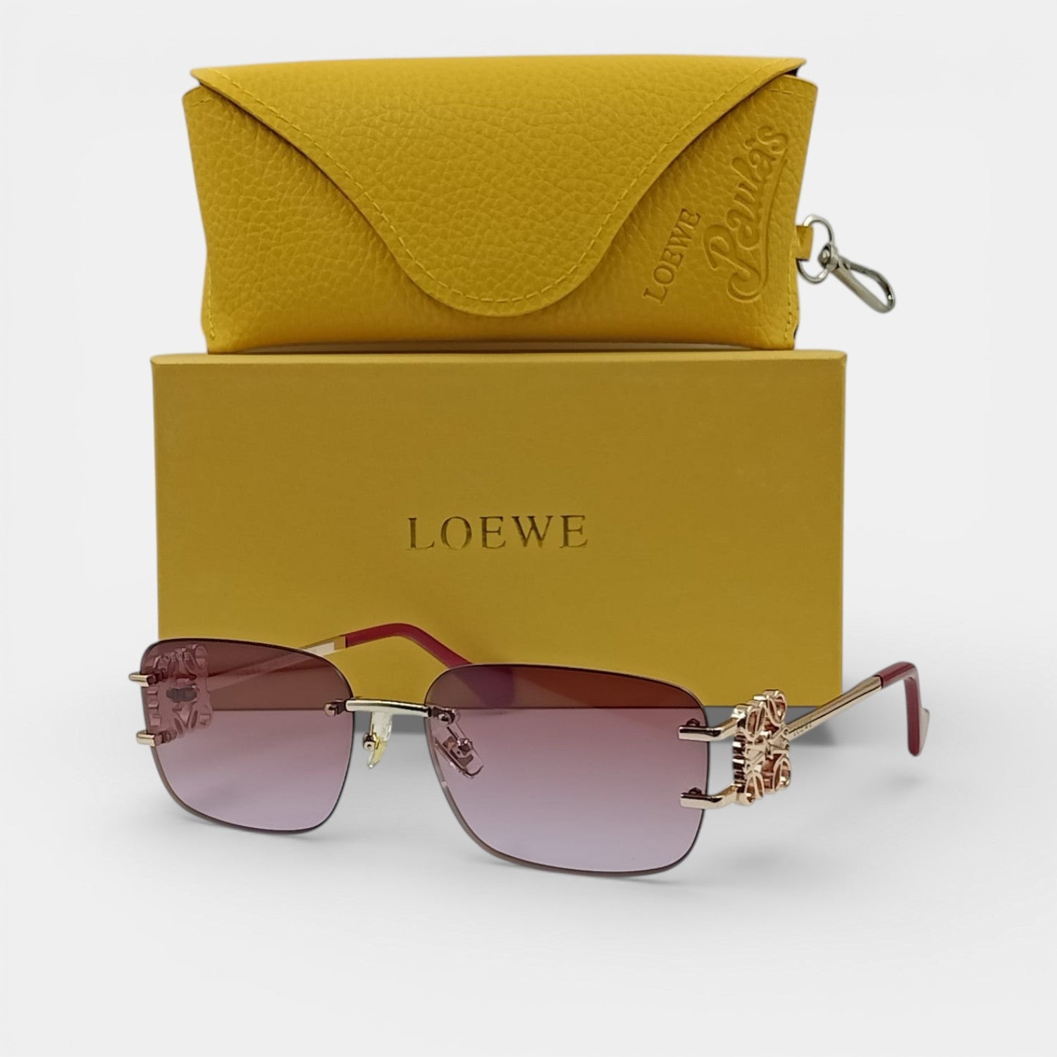 Lunettes de soleil Femme : LOEWE  LW9085 Bardeau