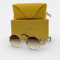 Lunettes de soleil Femme : LOEWE  LW9080 Marron